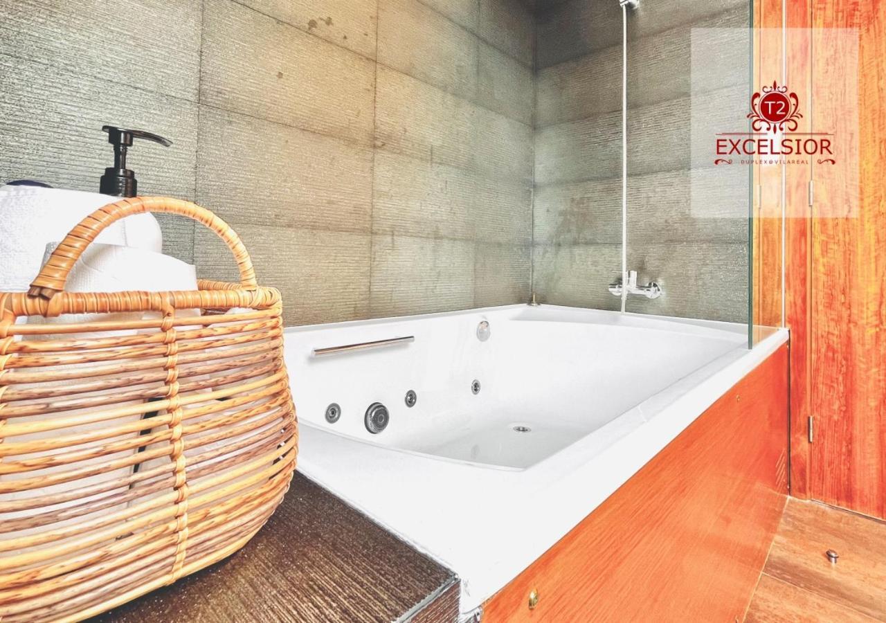 T2 Duplex - Exclusivo No Centro Historico Apartment Vila Real Bagian luar foto